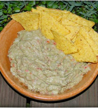 Guacamole mit Nachos oder als Dip aus dem Thermomix - schmeckt immer lecker