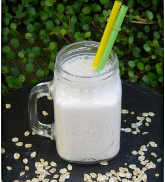 Haferflocken-Bananen-Smoothie aus dem Thermomix (vegan und glutenarm)