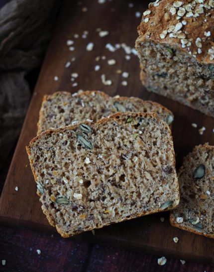 Körner-Hans-No-Knead-Brot-Kastenform