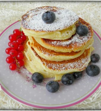 Amerikanische-Pancakes-zum-Frühstück-aus-dem-Thermomix