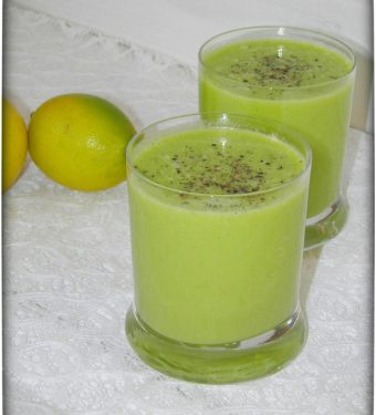 Wirsing–Birnen–Ingwer-Smoothie